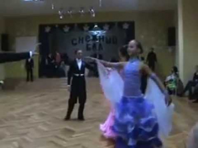 Бальные танцы.Юниоры-2. Стандарт. Снежный Бал-2012