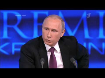 Собчак задала вопрос Путину (18.12.2014)