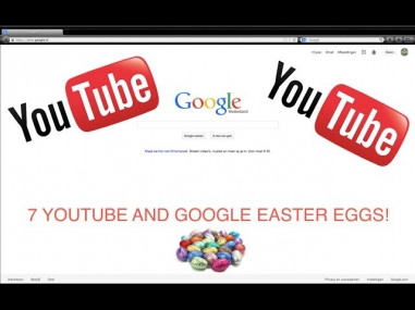 7 Eeaster Eggs on Google & YouTube!