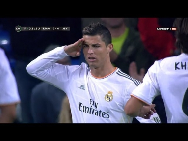 Cristiano Ronaldo vs Sevilla Home (30/10/2013)