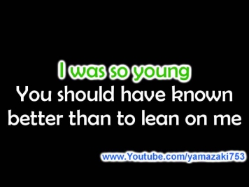 Kelly Clarkson - Because of you - Karaoke