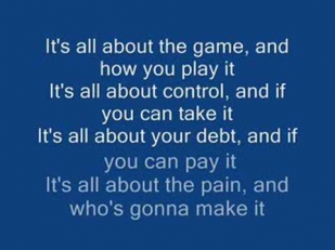 WWE's Triple H's Theme Song (Motorhead-The Game) w/ lyrics